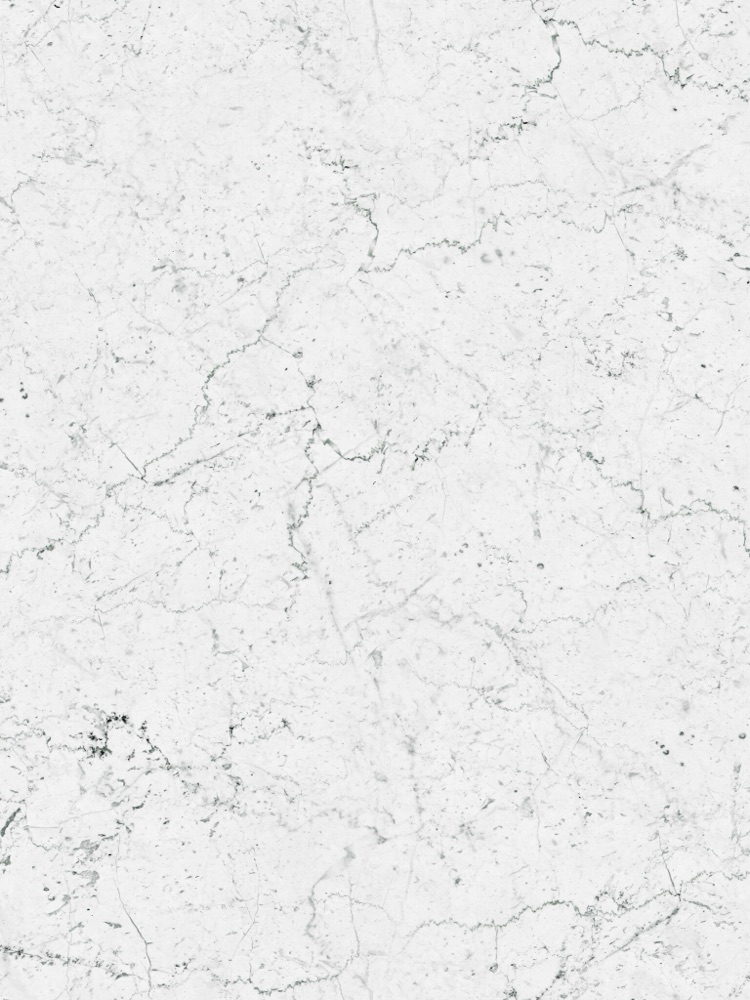 Carrara marble slab with soft grey veining on a white ground