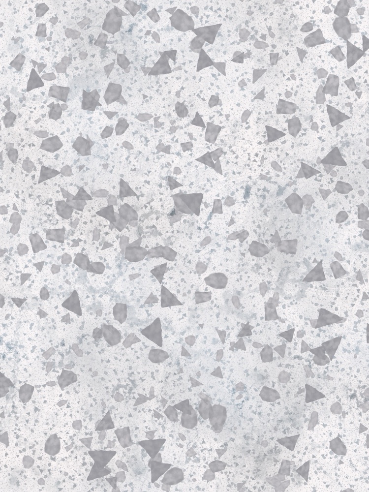 White engineered quartz slab with fine consistent grey veining