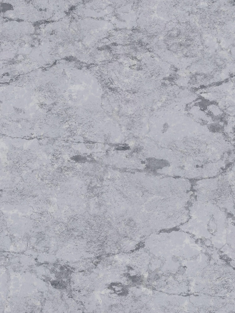Quartzite slab with flowing white and grey veining